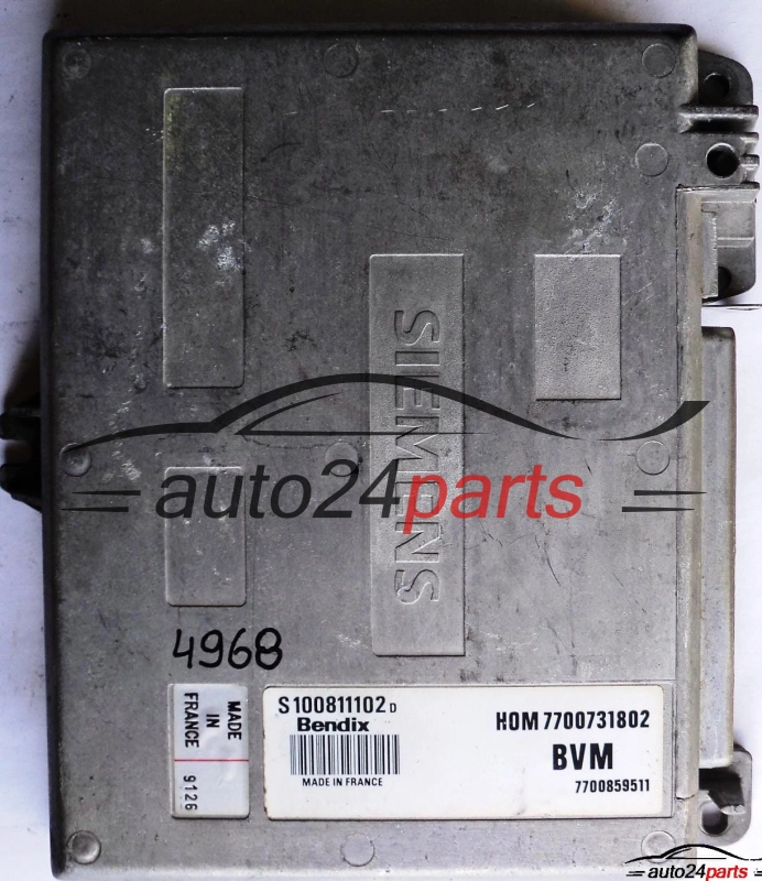 ECU CENTRALITA DE MOTOR RENAULT 19 1.7 S100811102F