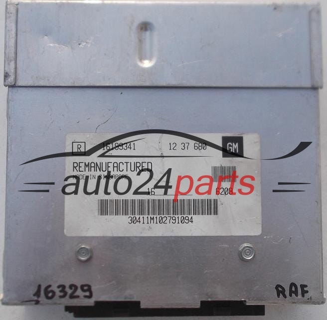 CENTRALINA MOTORE OPEL VECTRA B DELCO 16199341, GM 1237680