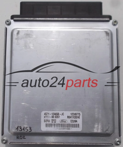 KOMPUTER STEROWNIK SILNIKA FORD MONDEO 4S71-12A650-JC, 4S7112A650JC, 12249775, R0411C024E -  13153, 13541