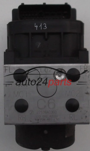 BOMBA HIDRAULICA Y CENTRALITA ABS SUBARU BOSCH 27531AC060, 110 000 40550