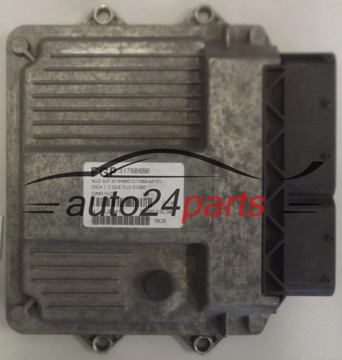 Μονάδα Ελέγχου Κινητήρα FIAT IDEA 1.3 SDE MAGNETI MARELLI MJD.6JF.M1, FGP 51768656, 71600.010.04