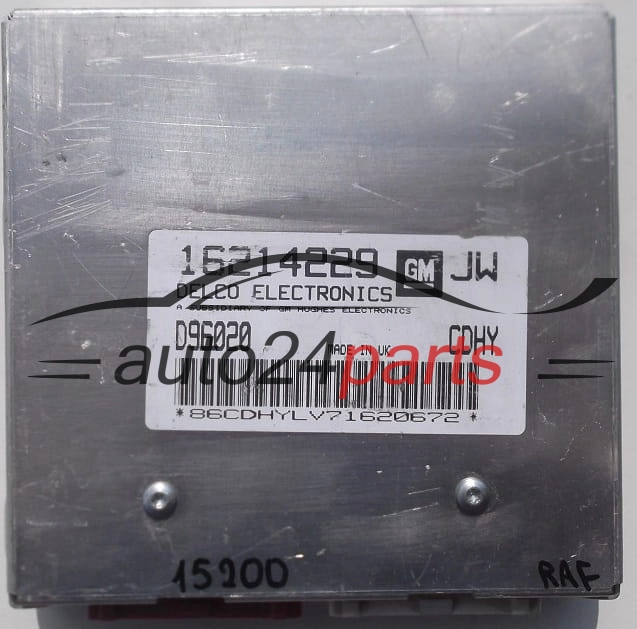 CENTRALINA MOTORE OPEL ASTRA DELCO 16214229 JW, 16214229JW, D96020 CDHY