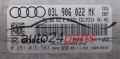 Μονάδα Ελέγχου Κινητήρα AUDI A4 2.0 TDI BOSCH 0 281 015 583