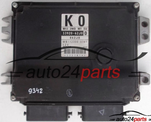ECU ENGINE CONTROLLER SUZUKI SWIFT 1.3, 33920-62J0