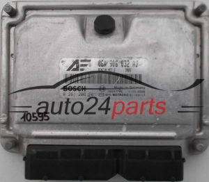 ECU ENGINE CONTROLLER VW VOLKSWAGEN SHARAN ALHAMBRA 2.0 BOSCH 0 261 206 601, 0261206601, 06A 906 032 AJ, 06A906032AJ