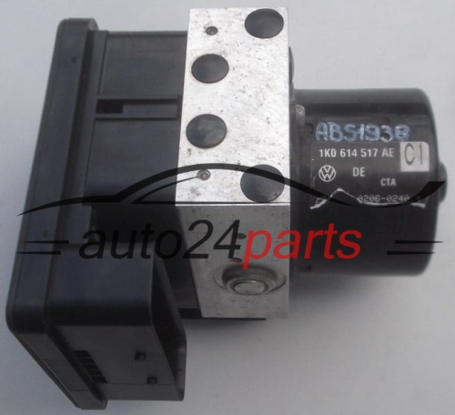 POMPE HYDRAULIQUE ET CALCULATEUR d'ABS AUDI VOLKSWAGEN SEAT 1K0 614 517 AE, ATE 10.0206-0240.4
