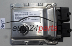 ECU ENGINE CONTROLLER FIAT 500 1.2 51994083, 9GF.T9, 9GFT9