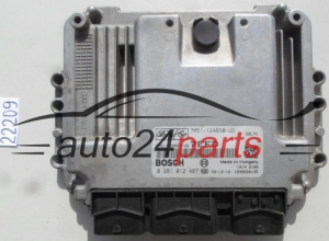 KOMPUTER STEROWNIK SILNIKA FORD FOCUS 1.6 TDCI BOSCH 0 281 012 487, 0281012487, FoMoCo 7M51-12A650-UD, 7M5112A650UD, 7EFD - 22209