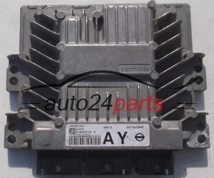 CENTRALINA DO MOTORE NISSAN QASHQAI 1.5 DCI SIEMENS VDO S180033104 A