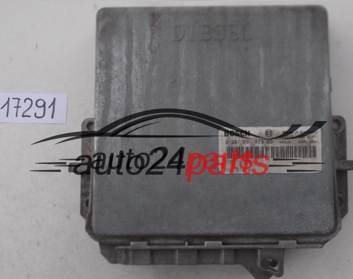 ECU ENGINE CONTROLLER LAND ROVER FREELANDER 2.0 TD BOSCH 0 281 001 420, 0281001420, TYPE 4125 MSB101070