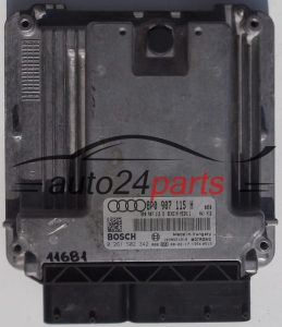 CENTRALITA DE MOTOR AUDI S3 2.0 TFSI BOSCH 0 261 S02 342, 0261S02342, 8P0 907 115 H, 8P0907115H, 8P0 907 115 B, 8P0907115B