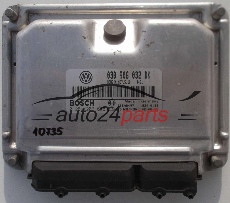 VW VOLKSWAGEN SEAT 1.4 BOSCH 0 261 207 678, 0261207678, 030 906 032 DK, 030906032DK 