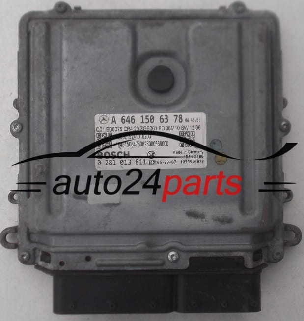 MERCEDES SPRINTER 2.2 CDI BOSCH 0 281 013 811, 0281013811, A 646 150 63 78, A6461506378