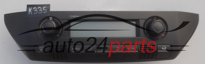 PANEL OGRZEWANIA STEROWNIK NAWIEWU REGULATOR KLIMATRONIK VOLKSWAGEN POLO VDO 412 206 017 007, 412206017007, 6Q0 907 044 E, 6Q0907044E 