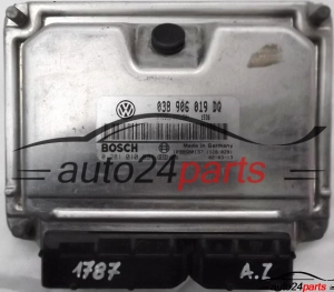 ΜΟΝΑΔΑ ΕΛΕΓΧΟΥ ΚΙΝΗΤΗΡΑ SEAT IBIZA CORDOBA 1.9 TDI ASZ 038 906 019 DQ, 038906019DQ, BOSCH 0 281 010 891, 0281010891, 1039S00137, DIESEL EDC15P+ 1536