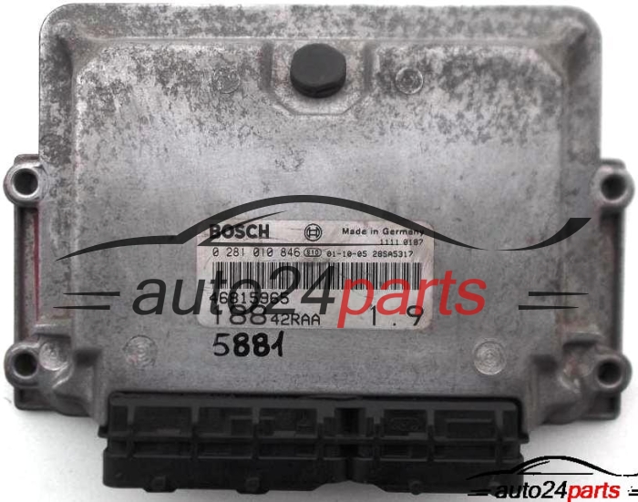 calculateur moteur pour fiat punto 1.9 jtd