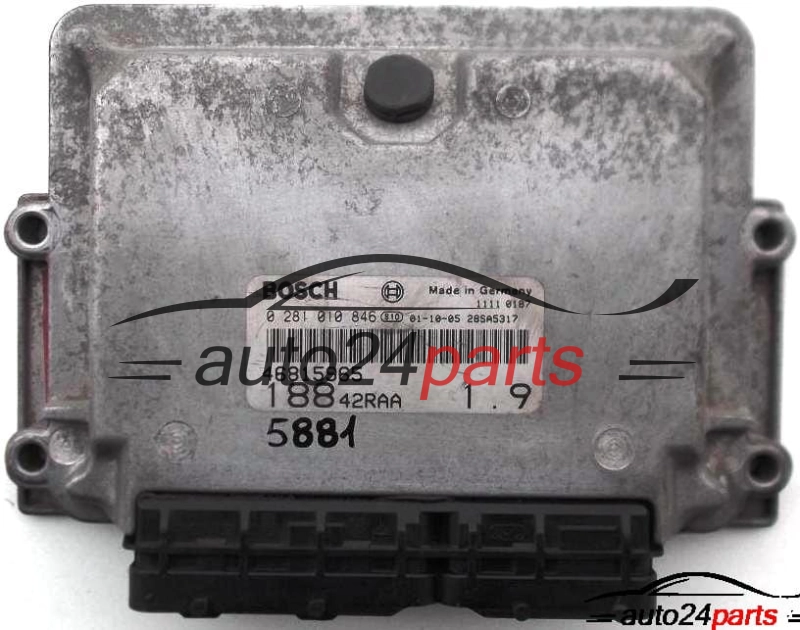 calculateur moteur pour fiat punto 1.9 jtd