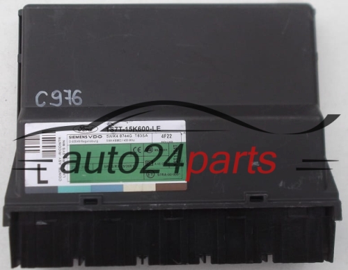 COMFORT CONTROL MODULE FORD MONDEO 3S7T15K600LE, 3S7T-15K600-LE, 5WK48744G, 5WK4 8744G