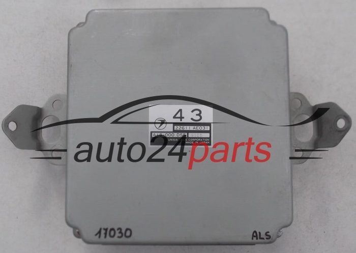 ECU ENGINE CONTROLLER SUBARU LEGACY 22611 AE 031, 22611AE031, A18-000 DS5, A18000DS5, 43 