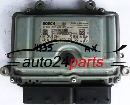 MERCEDES B200 2.0 CDI BOSCH 0281012460, 0 281 012 460, A6401505379, 6401505379, A 640 150 53 79