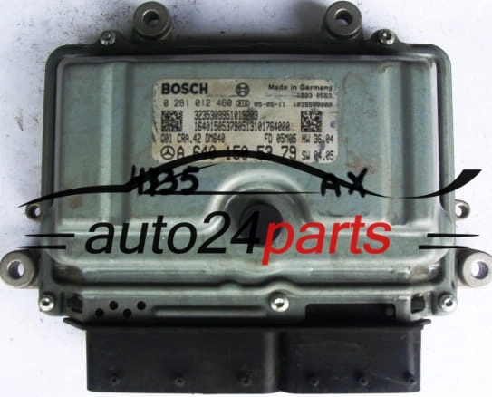 MERCEDES B200 2.0 CDI BOSCH 0281012460, 0 281 012 460, A6401505379, 6401505379, A 640 150 53 79