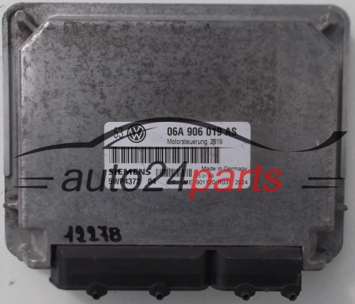 CENTRALITA DE MOTOR VW VOLKSWAGEN GOLF 1.6 AKL 06A 906 019 AS, 06A906019AS, SIEMENS 5WP4372 04, 5WP437204 