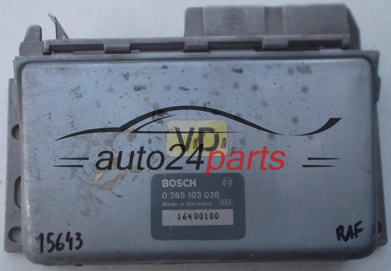 ABS STEROWNIK BOSCH 0265103038, 0 265 103 038, 0265103038VD