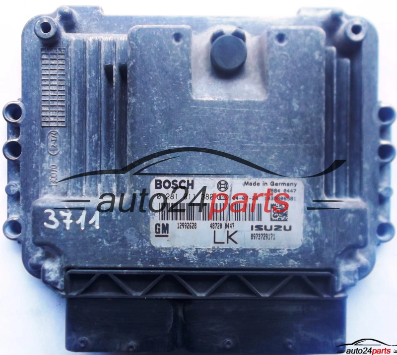 ECU CENTRALITA DE MOTOR OPEL ASTRA H 1.7 CDTI Z17DTL Z17DTH BOSCH 0 281 011 380, 0281011380, GM 12992628 LK , ISUZU 8973729171