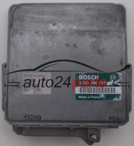 KOMPUTER STEROWNIK SILNIKA PEUGEOT  CITROEN BOSCH 0 261 200 707, 0261200707, 96 131 138 80, 9613113880 -  13248, 13249, 14588, 15562, 15563