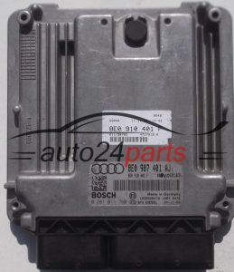 CALCULATEUR MOTEUR AUDI A4 3.0 TDI BKN BOSCH 0 281 011 760, 0281011760, 8E0 907 401 AJ, 8E0907401AJ, 8E0 910 401 F, 8E0910401F, EDC16CP
