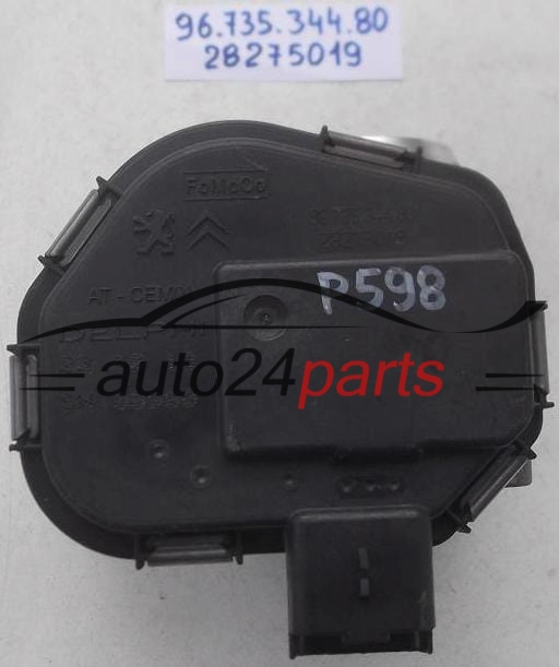 CORPO DE BORBOLETA PEUGEOT CITROEN FoMoCo 96.735.344.80, 9673534480 DELPHI 28275019