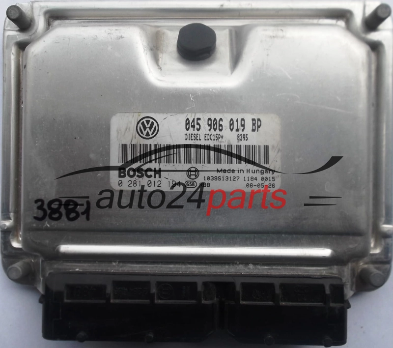 calculateur moteur pour vw volkswagen polo 1.4 tdi