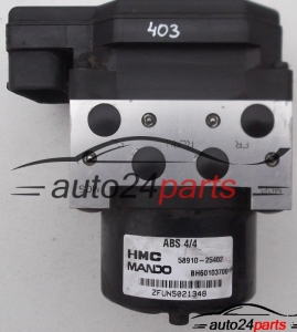 ABS HYUNDAI ACCENT HMC 58910-25402, 5891025402, MANDO BH60103700, 02956-25000, 5WY7209A 