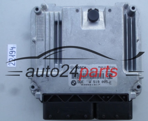 ECU ENGINE CONTROLLER BMW 2.0 D BOSCH 0 281 018 813, 0281018813, DDE 8519005, DDE8519005