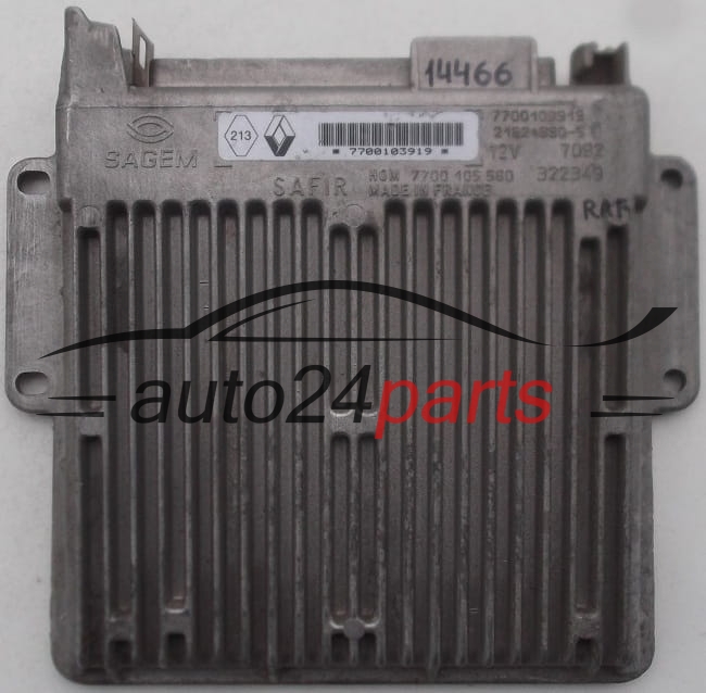 ECU CENTRALITA DE MOTOR  RENAULT TWINGO Sagem 21624890-5, 7700103919, HOM 7700105560