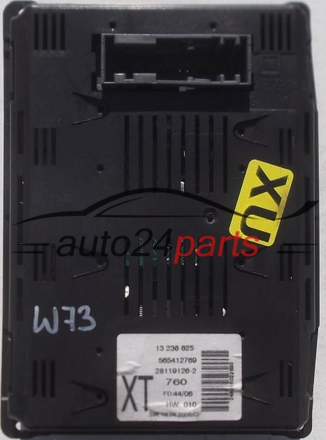 WYŚWIETLACZ RADIA CIEKŁOKRYSTALICZNY OPEL VECTRA C  28119126-2