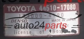 Aντλία ABS TOYOTA MR2 44510-17080,  DENSO 133000-4190