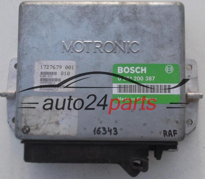 Μονάδα Ελέγχου Κινητήρα BMW E30 E34 BOSCH 0 261 200 387, 0261200387, 1727679 