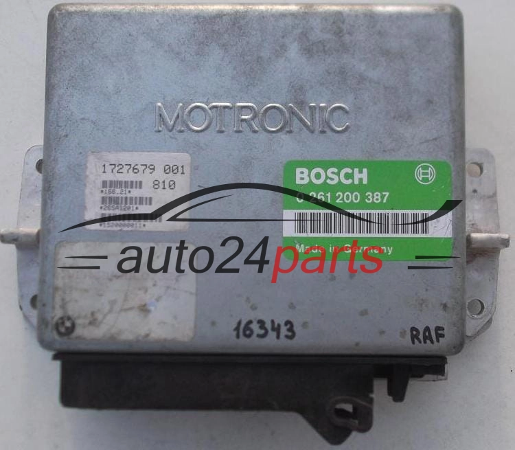 Μονάδα Ελέγχου Κινητήρα BMW E30 E34 BOSCH 0 261 200 387, 0261200387, 1727679 