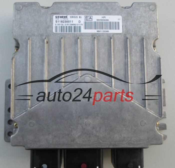 Centralina do motore CITROEN PEUGEOT SIEMENS S118230011 D