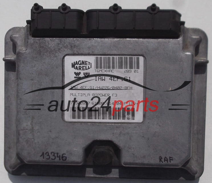  ecu engine control module FIAT MULTIPLA BIPOWER F3  1.6 