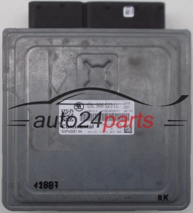 ECU ENGINE CONTROLLER  SKODA 03L 906 023 LL, 03L906023LL, CONTINENTAL 5WP42687 AA, 5WP42687AA 