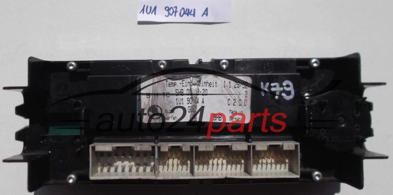 PANEL OGRZEWANIA STEROWNIK NAWIEWU REGULATOR KLIMATRONIK SKODA OCTAVIA