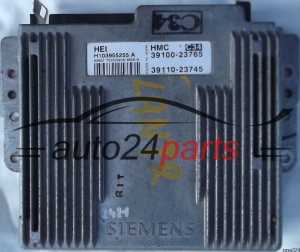 CALCULATEUR MOTEUR HYUNDAI LANTRA 1.6 SIEMENS H103955255A, H103955255 A, 103955255, 39100-23765, 3910023765, 39110-23745, 3911023745 HMC C34