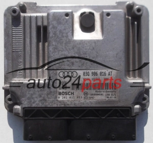 ΜΟΝΑΔΑ ΕΛΕΓΧΟΥ ΚΙΝΗΤΗΡΑ AUDI A3 2.0 TDI BKD 03G906016AT, 03G 906 016 AT, 03G997016BX, 03G 997 016 BX, BOSCH 0281011453, 0 281 011 453