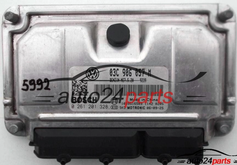 CENTRALINA MOTORE SKODA 1.6 BOSCH 0261201328, 03C906057M