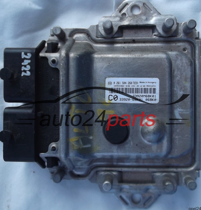 ΜΟΝΑΔΑ ΕΛΕΓΧΟΥ ΚΙΝΗΤΗΡΑ SUZUKI ALTO 1.0 BOSCH 0261S04260, C0 068K0 33920M68K01