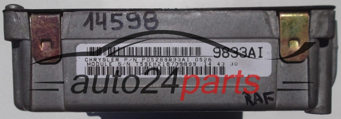 CALCULATEUR MOTEUR CHRYSLER P05269833AI