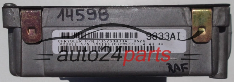 CALCULATEUR MOTEUR CHRYSLER P05269833AI
