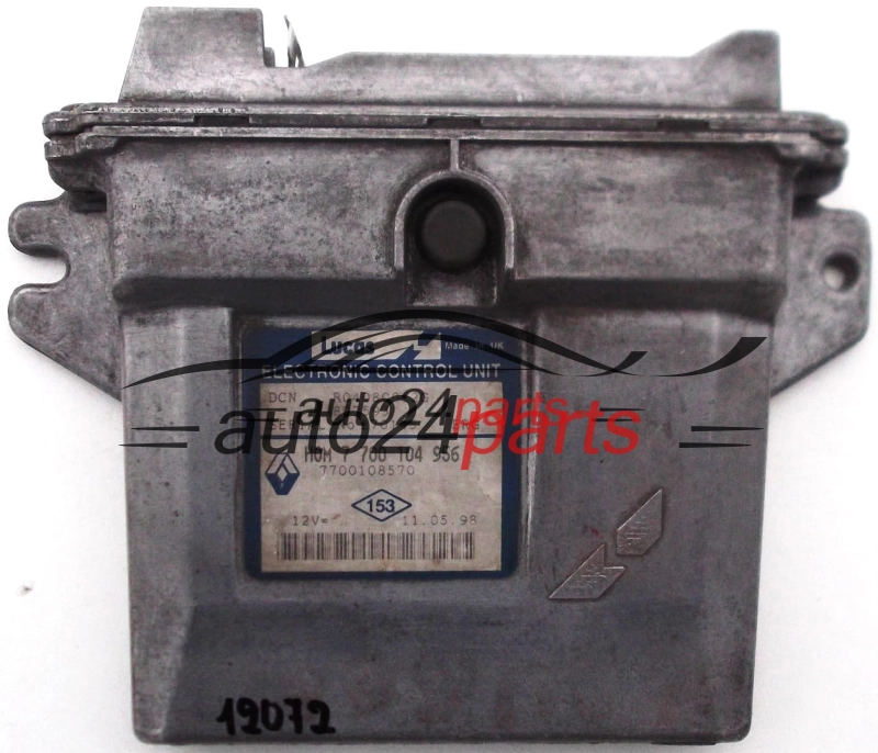 RENAULT KANGOO 1.9D, HOM 7 700 104 956, 7700104956, R04080012G, 80759J
